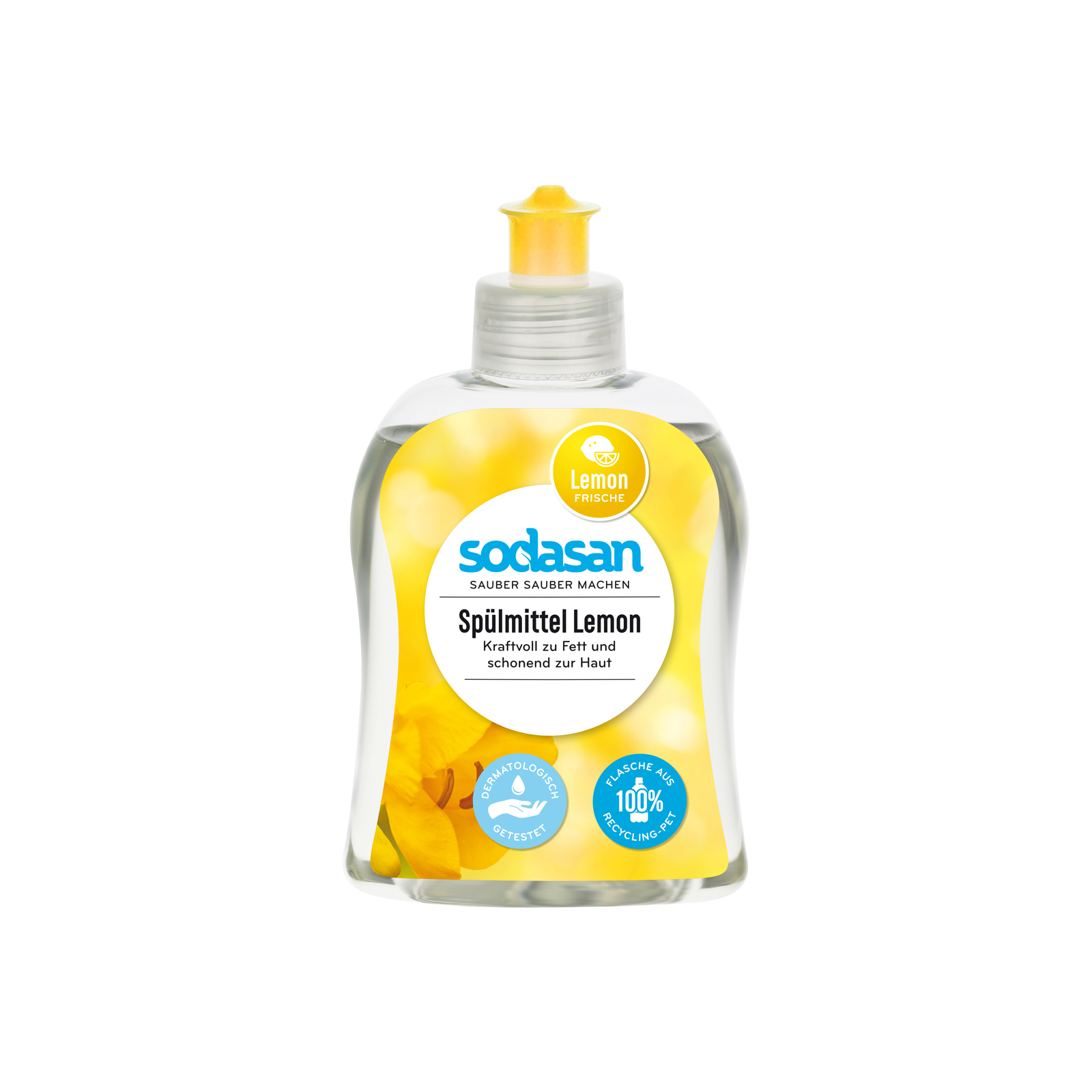 Средство для ручного мытья посуды Sodasan органическое Лимон 300 мл (4019886023160)