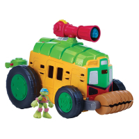 Боевой транспорт TMNT Малыши Черепашки-Ниндзя Фургон с фигуркой Лео (96776) изображение 2