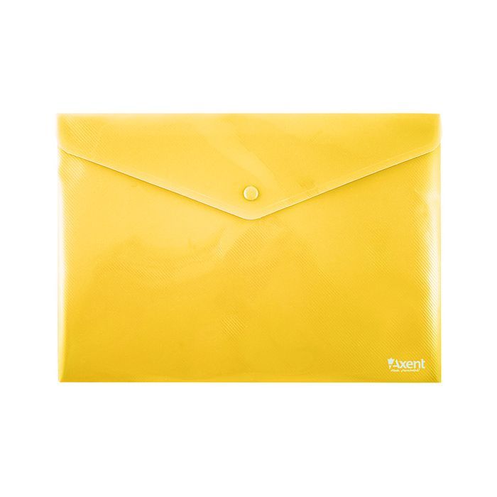 Папка - конверт Axent А4, textured plastic, yellow (1412-26-А)