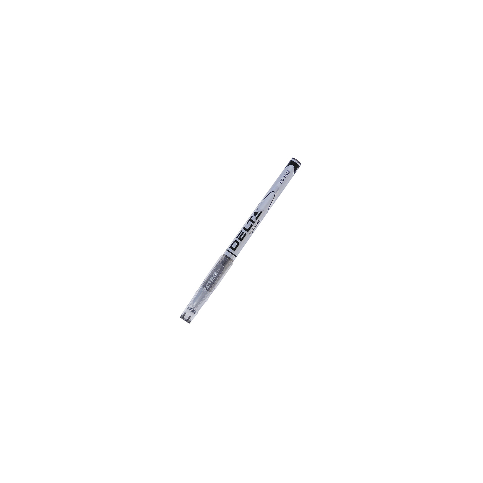 Ручка гелева Delta by Axent DG 2022, black (DG2022-01)