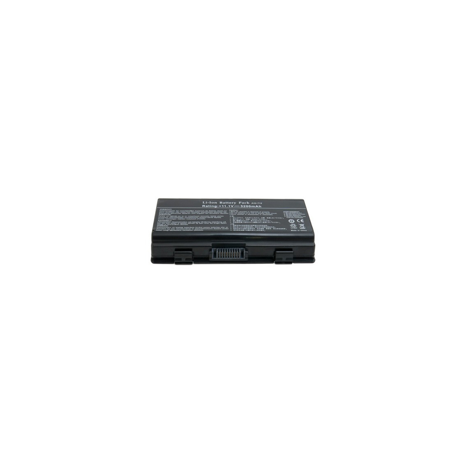Аккумулятор для ноутбука Asus X51 (A32-T12) 11.1V 5200mAh Extradigital (BNA3972) изображение 4