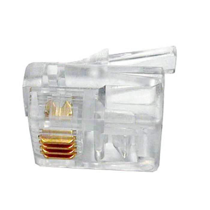 Коннектор Atcom RJ12 6P4C (12419)