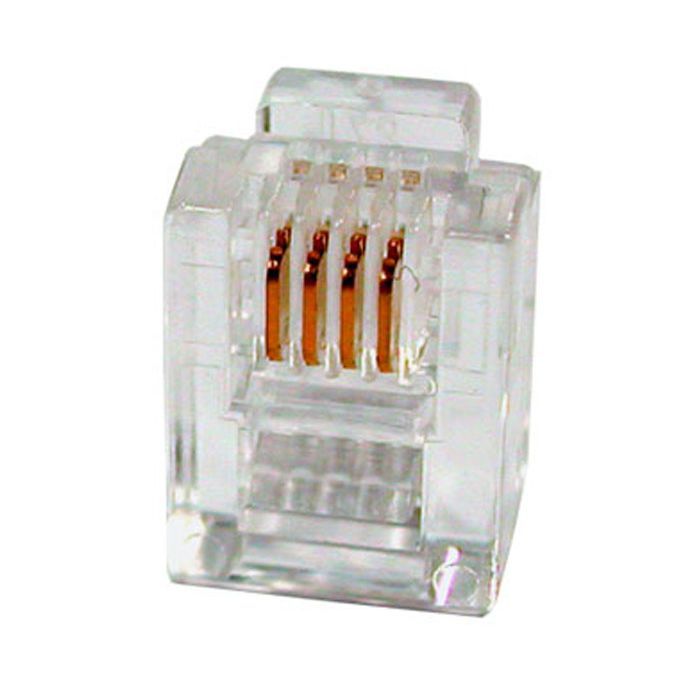 Коннектор Atcom RJ12 6P4C (12419) изображение 2