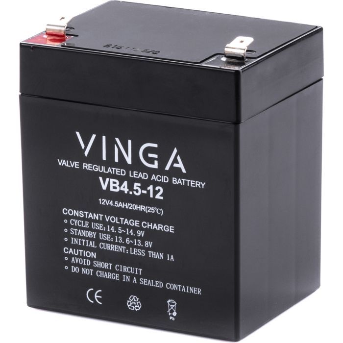 Батарея к ИБП Vinga 12В 4.5 Ач (VB4.5-12)
