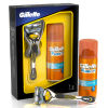 Набор для бритья Gillette Бритва Fusion ProShield + Гель для бритья Hydrating 75 мл (7702018423033) изображение 3