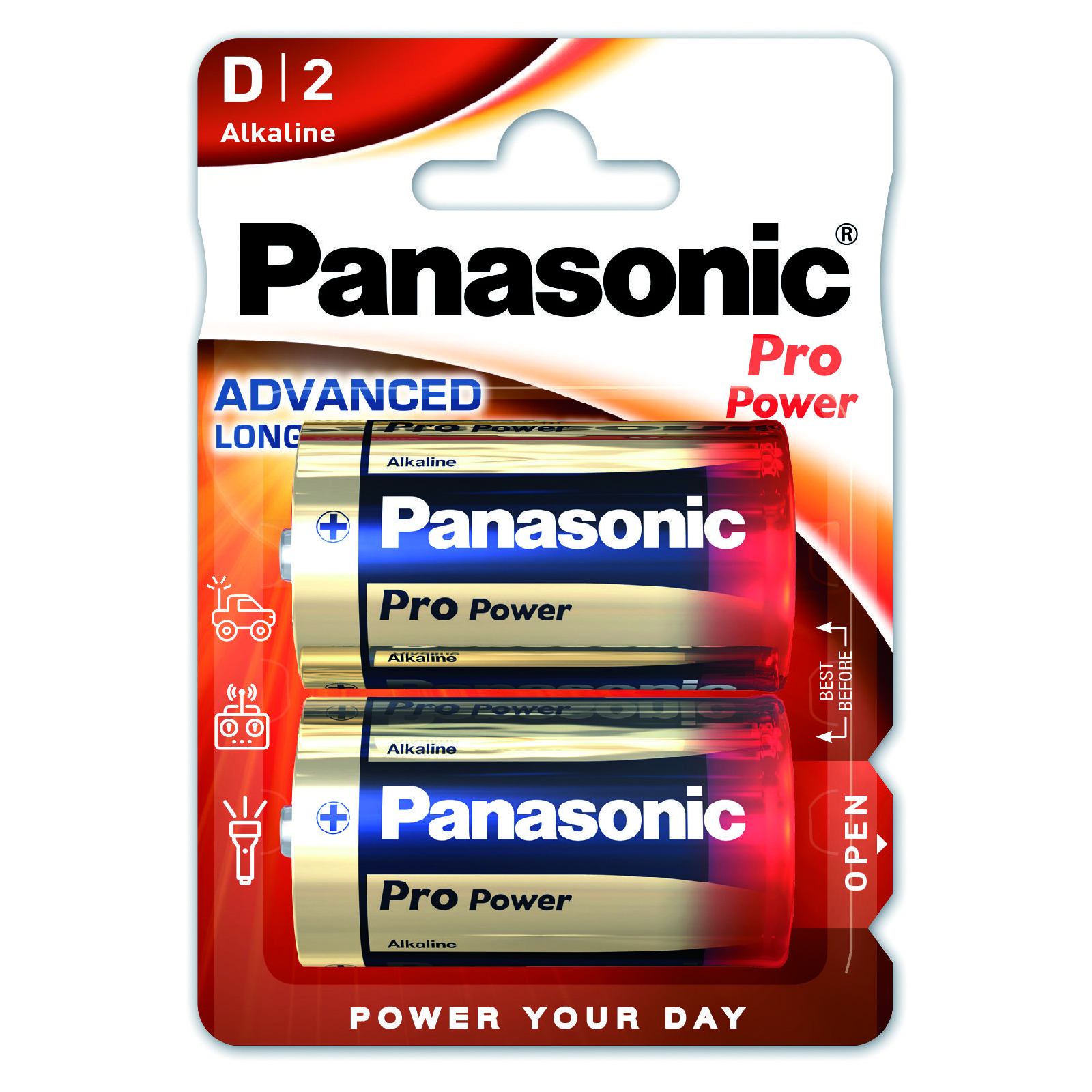 Батарейка Panasonic D LR20 Pro Power * 2 (LR20XEG/2BP)