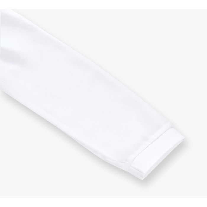 Кофта дитяча Breeze з шифоновими рукавами і стразами (8840-92G-white) зображення 4