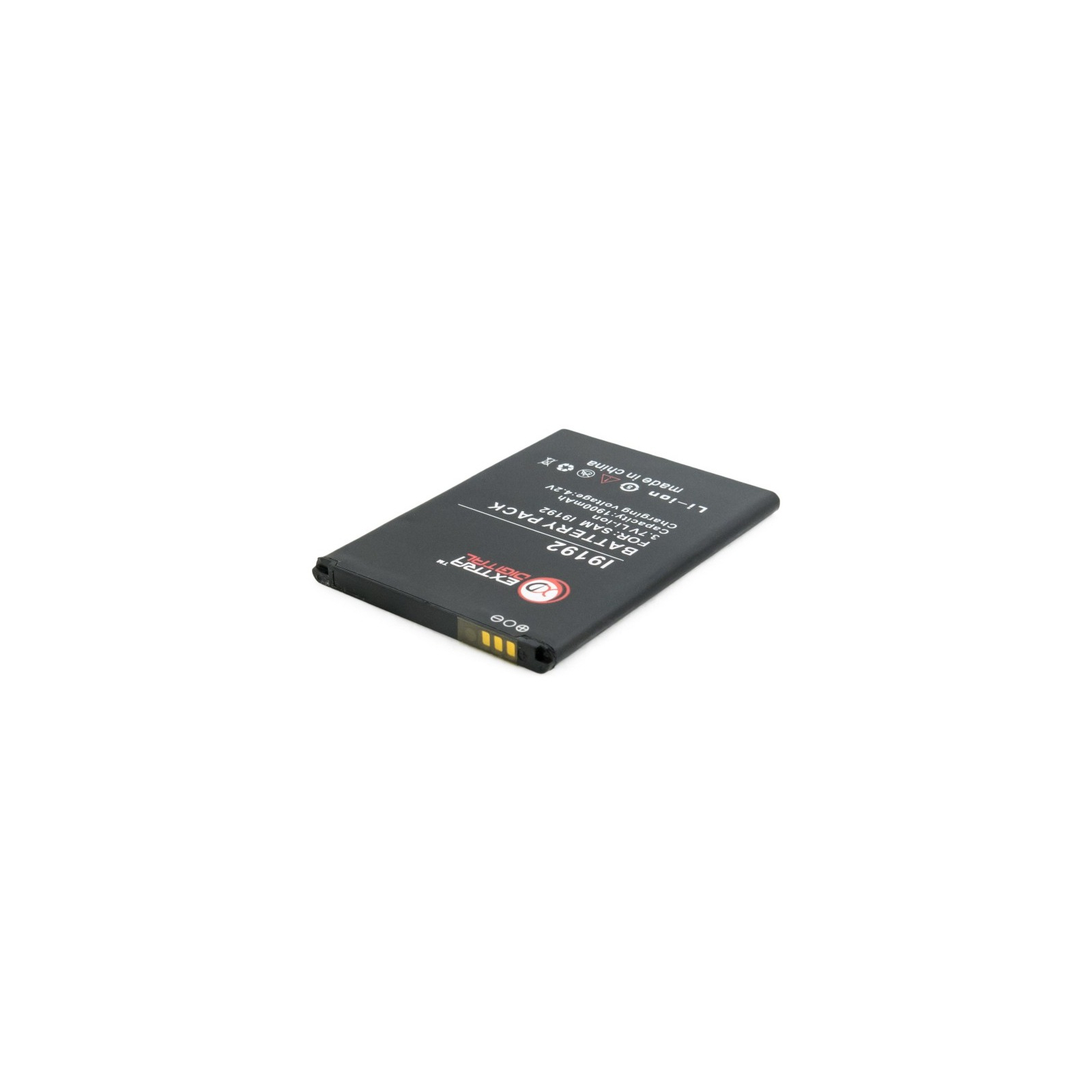 Акумуляторна батарея Extradigital Samsung Galaxy S4 Mini Duos GT-i9192 (1900 mAh) (BMS6241) зображення 4