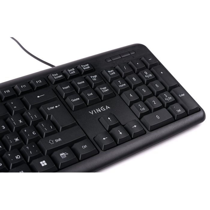 Клавиатура Vinga KB110BK изображение 6