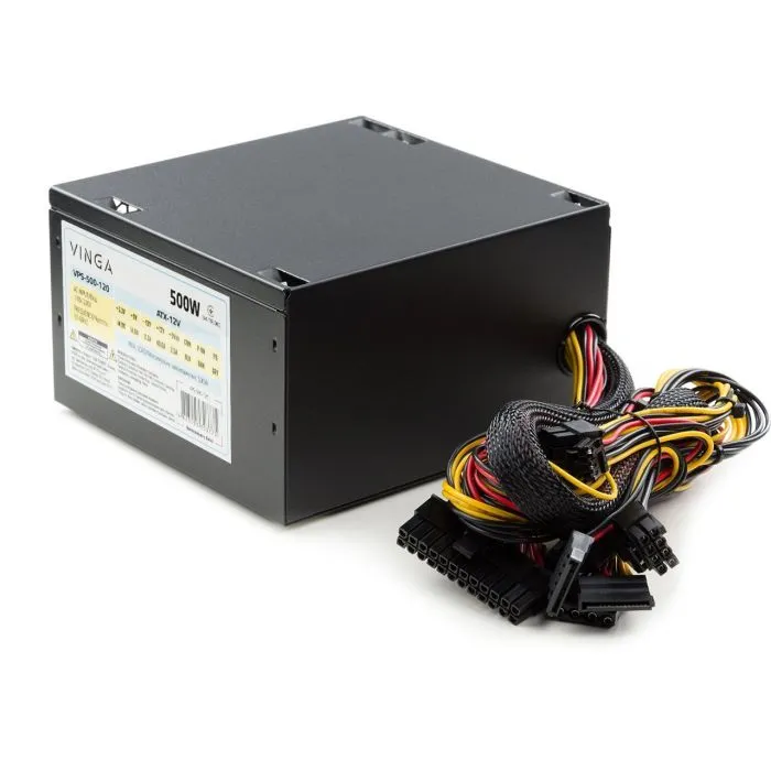Блок питания Vinga 500W ОЕМ (VPS-500-120) изображение 2