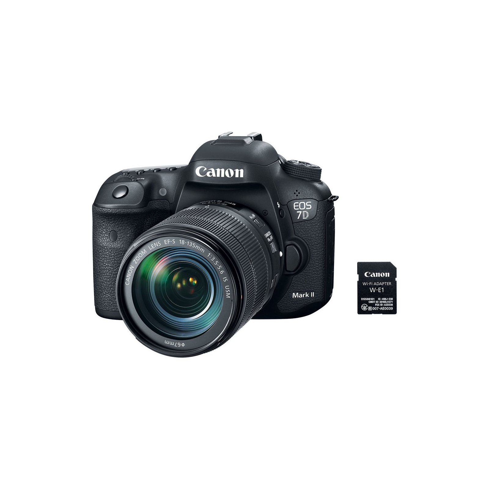 Цифровой фотоаппарат Canon EOS 7D Mark II 18-135 IS USM Kit (9128B163 ...