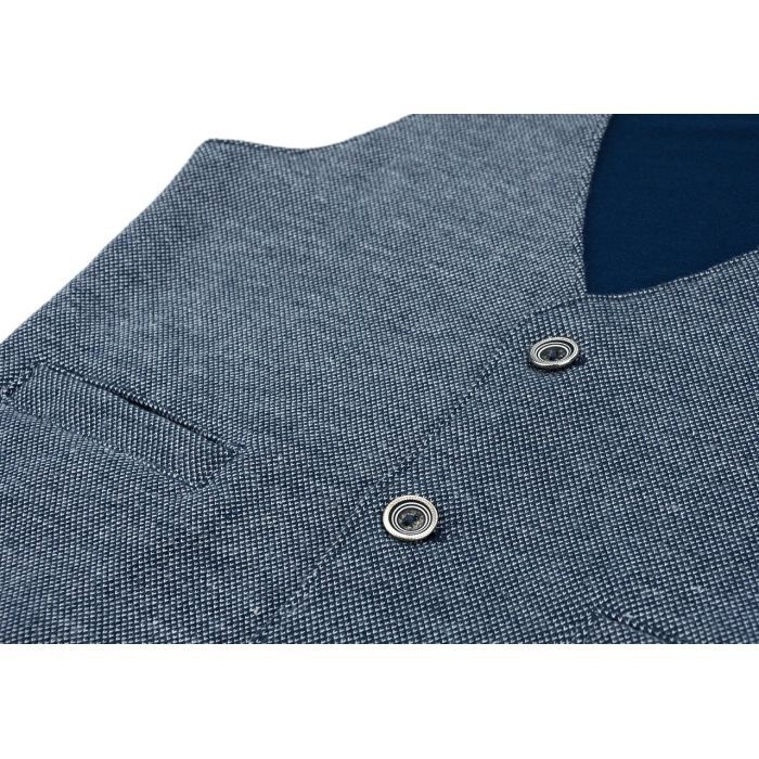 Жилет детский Breeze трикотажный с кармашками (10568-74B-blue) изображение 5