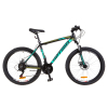 Велосипед Optimabikes 26" MOTION 2018 AM 14G DD рама-16" Al черно-бирюзовый (OPS-OP-26-116)