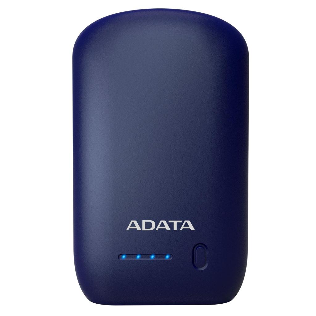 Батарея универсальная ADATA P10050 10050mAh DARK BLUE (AP10050-DUSB-5V-CDB) изображение 2