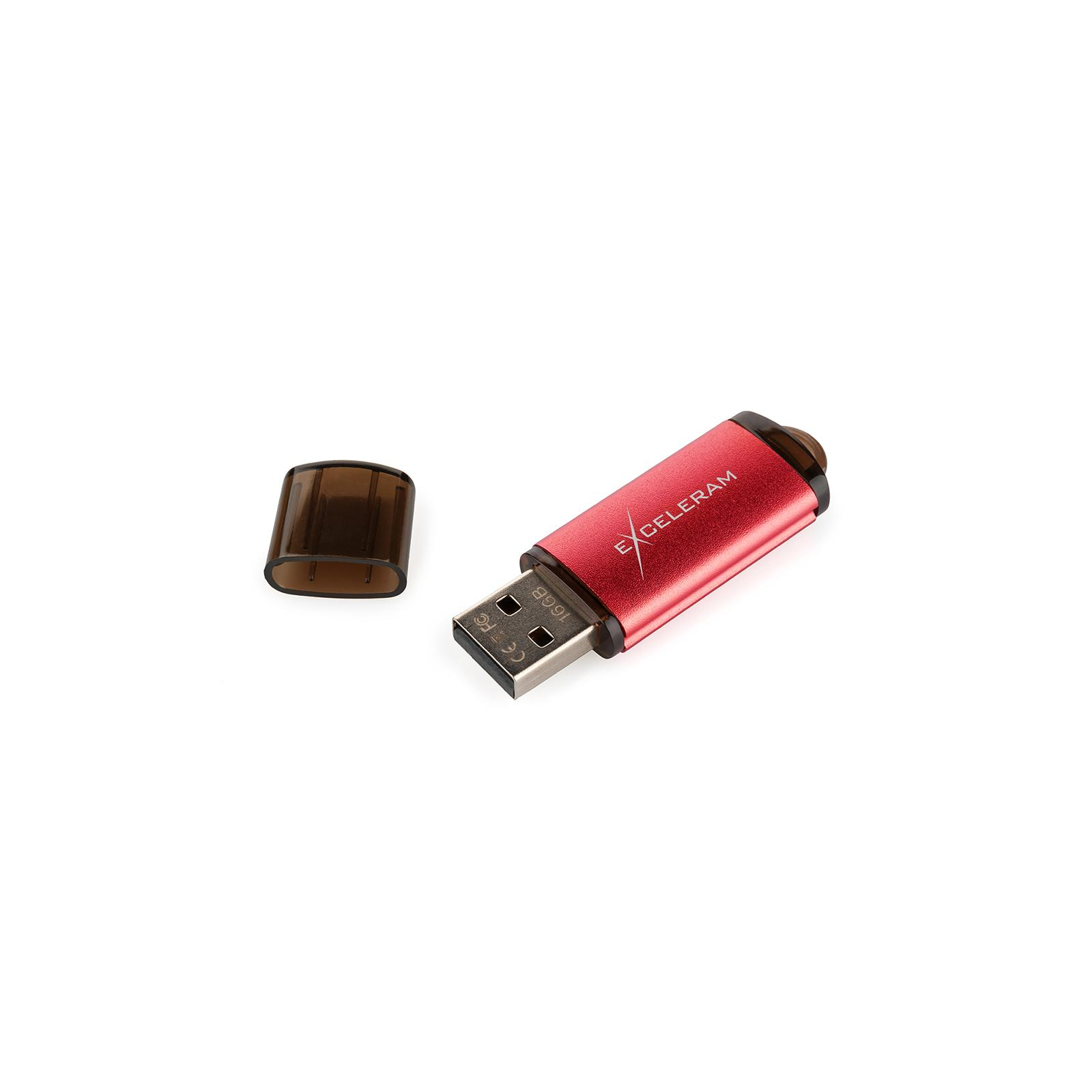 USB флеш накопичувач eXceleram 16GB A3 Series Red USB 2.0 (EXA3U2RE16) зображення 6