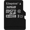 Карта пам'яті Kingston 32GB microSDHC class 10 UHS-I (SDCS/32GBSP)