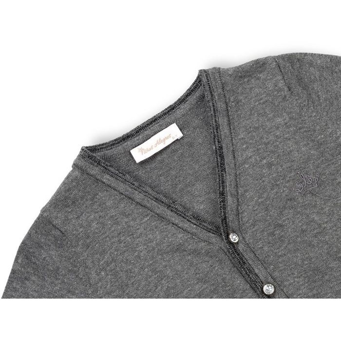 Кофта дитяча Breeze на ґудзиках (V-1306-128G-gray) зображення 3