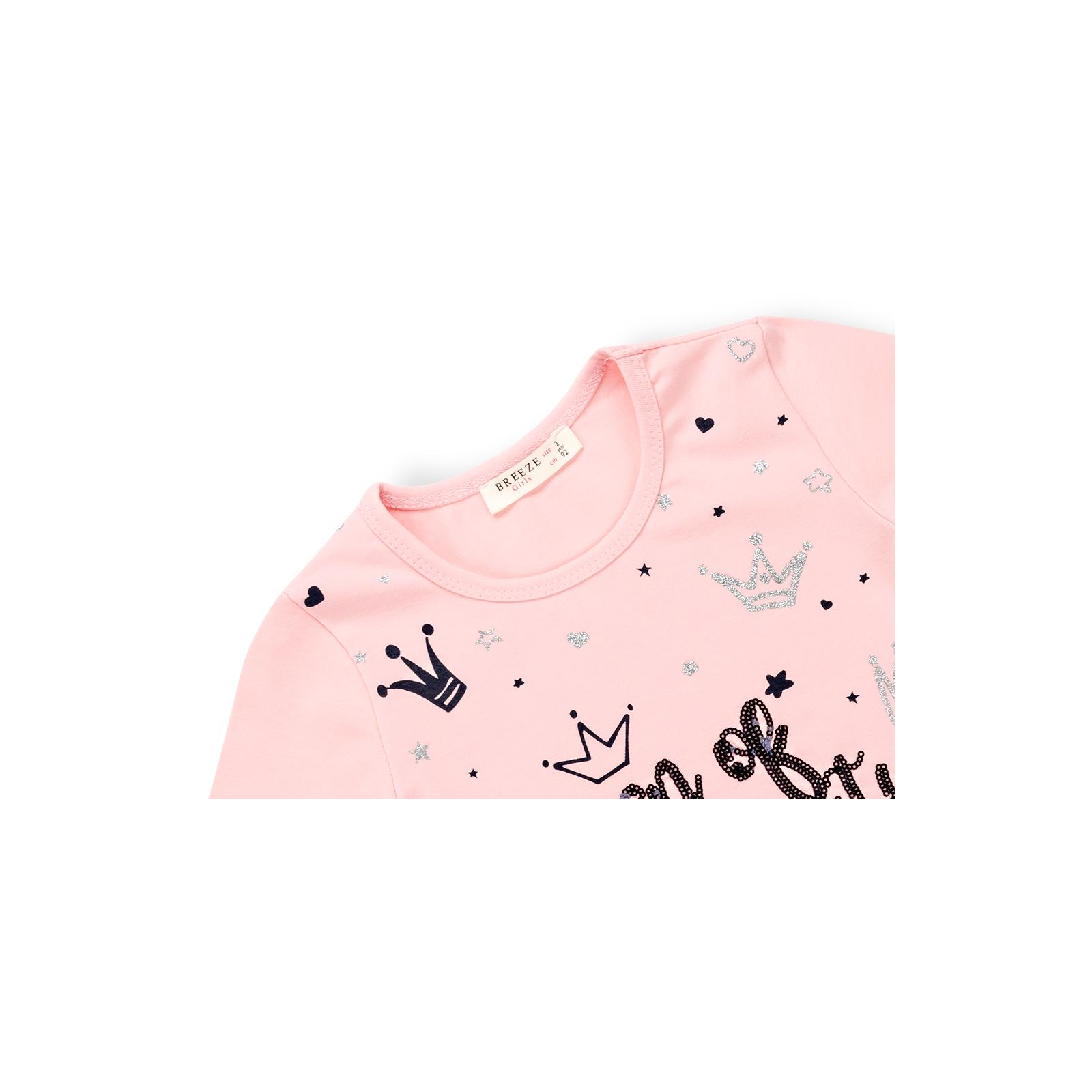 Набір дитячого одягу Breeze "QWEEN OF BEAUTY" (11421-98G-pink) зображення 7