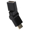 Переходник 2E HDMI (A/M) SWIVEL,BLACK, GOLD-PLATED (2EW-1486) изображение 3