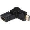Переходник 2E HDMI (A/M) SWIVEL,BLACK, GOLD-PLATED (2EW-1486)