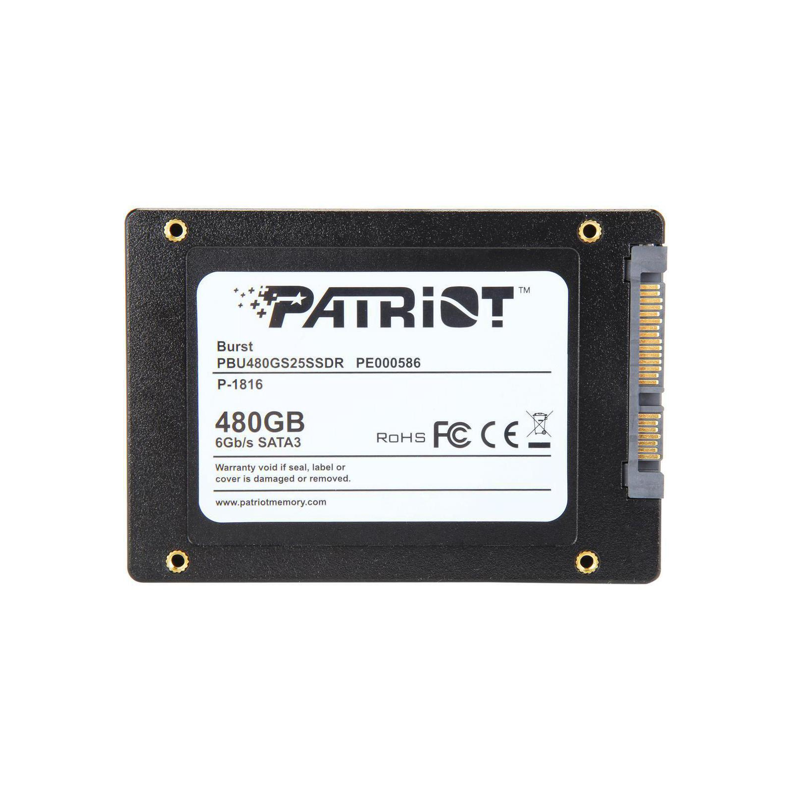 Накопичувач SSD 2.5" 120GB Patriot (PBU120GS25SSDR) зображення 3