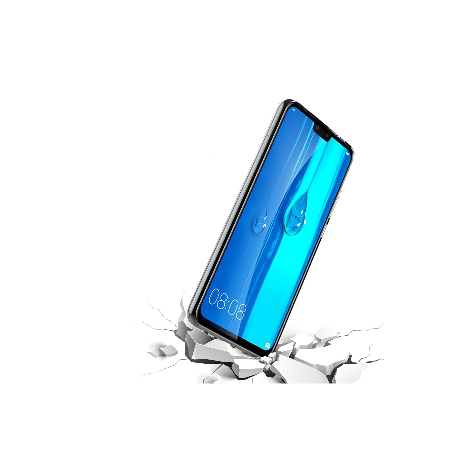 Чохол до мобільного телефона Laudtec для Huawei Y7 2019 Clear tpu (Transperent) (LC-HY72019T) зображення 2