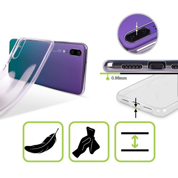 Чехол для мобильного телефона Laudtec для Huawei Y7 2019 Clear tpu (Transperent) (LC-HY72019T) изображение 3