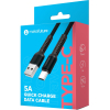 Дата кабель USB 2.0 AM to Type-C 1.0m 5A Denim Grey MakeFuture (MCB-CD2GR) зображення 2