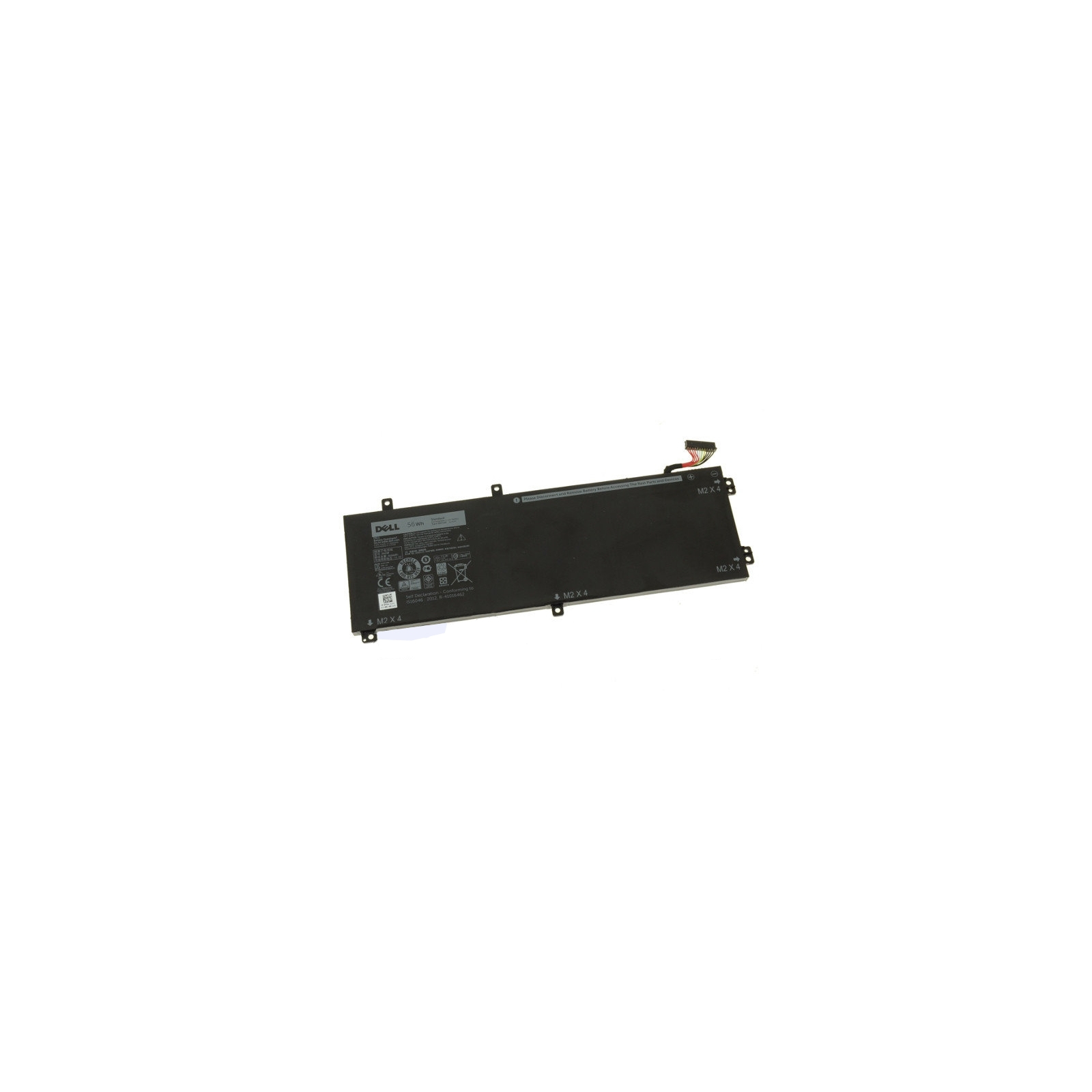 Акумулятор до ноутбука Dell XPS 15-9550 (short) RRCGW, 56Wh (4666mAh), 3cell, 11.4V, Li- (A47375)