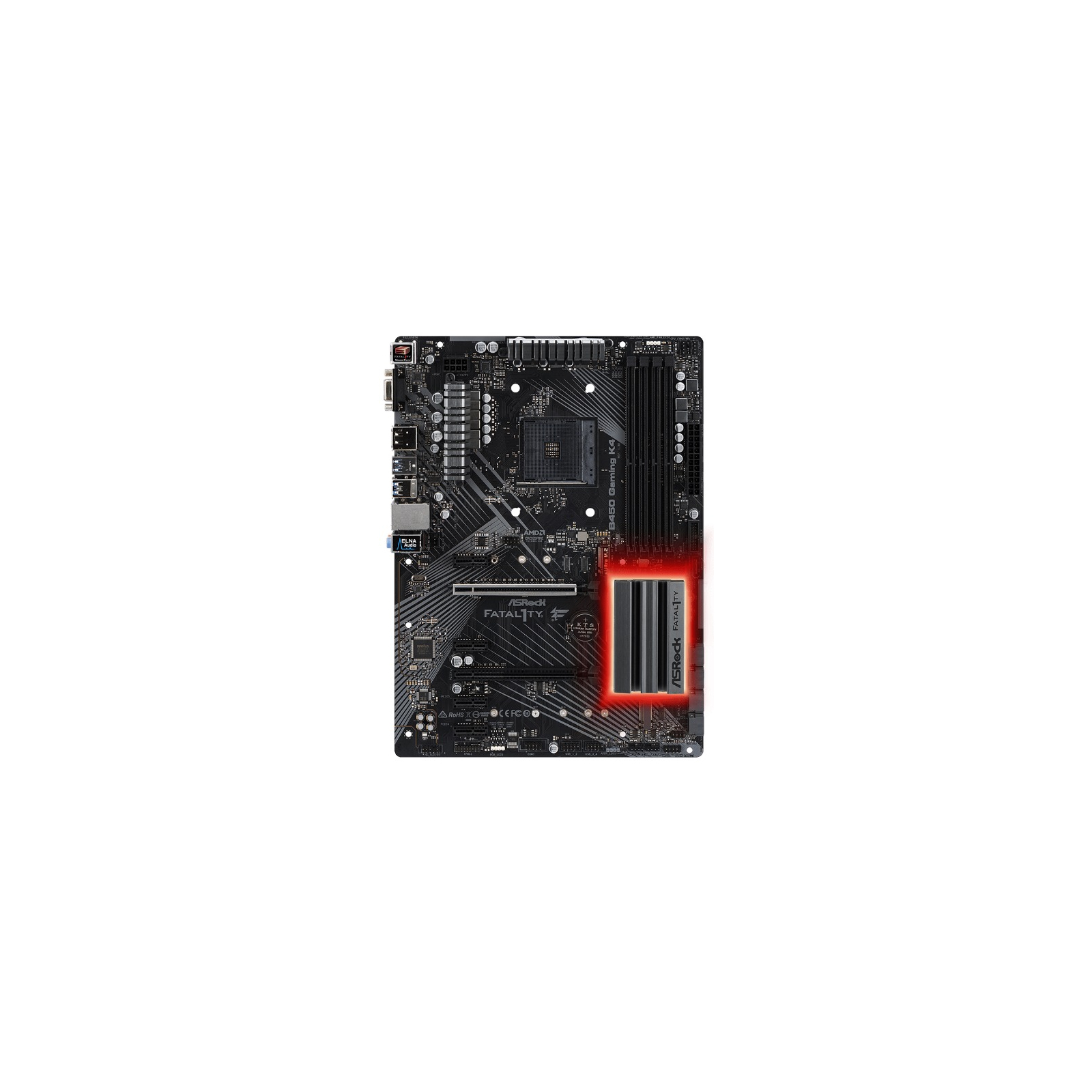 Материнская плата ASRock FATAL1TY B450 GAMING K4 (FATAL1TY B450 GAMING ...