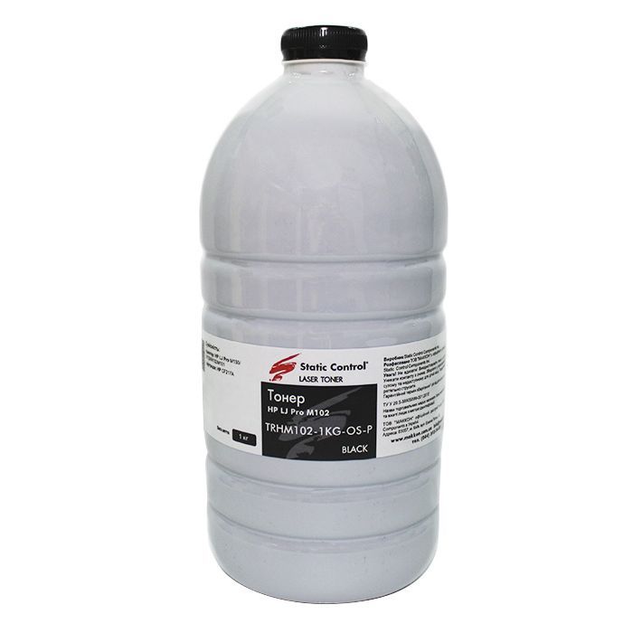 Тонер HP LJ Pro M102 1кг Static Control (TRHM102-1KG-OS-P)