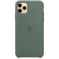 Чехол для мобильного телефона Apple iPhone 11 Pro Max Silicone Case - Pine Green (MX012ZM/A)