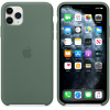 Чехол для мобильного телефона Apple iPhone 11 Pro Max Silicone Case - Pine Green (MX012ZM/A) изображение 3