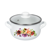 Кастрюля Ardesto Magic Flowers с крышкой 2,5 л (AR0125)