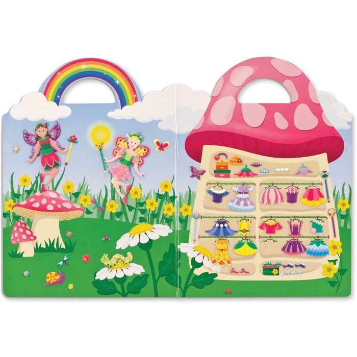 Набор для творчества Melissa&Doug Объемные многоразовые наклейки Феи (MD19414) изображение 2