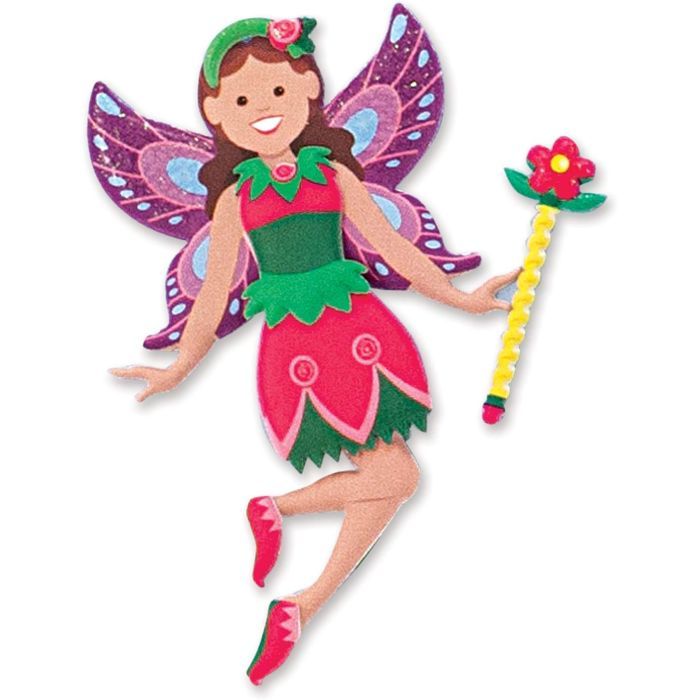 Набор для творчества Melissa&Doug Объемные многоразовые наклейки Феи (MD19414) изображение 4