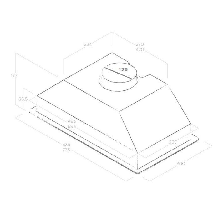Витяжка кухонна Faber ERA C IX/A/52 зображення 5
