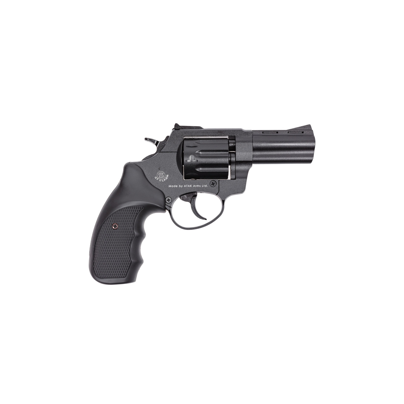 Револьвер под патрон Флобера Stalker Black 3". Барабан - сталь (ST3S) изображение 2