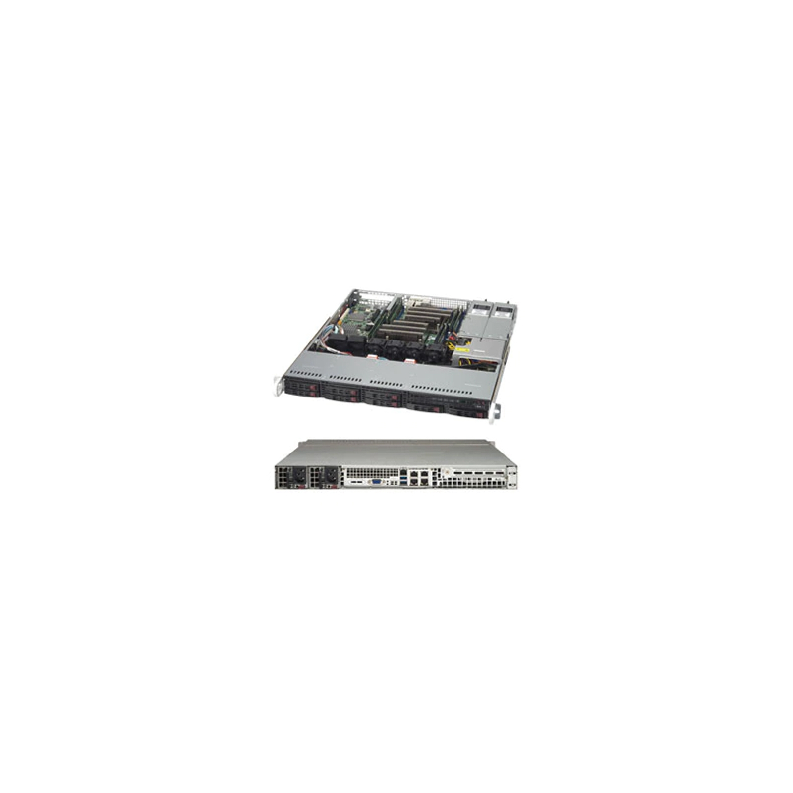 Серверная платформа Supermicro CSE-113MFAC2-R804CB