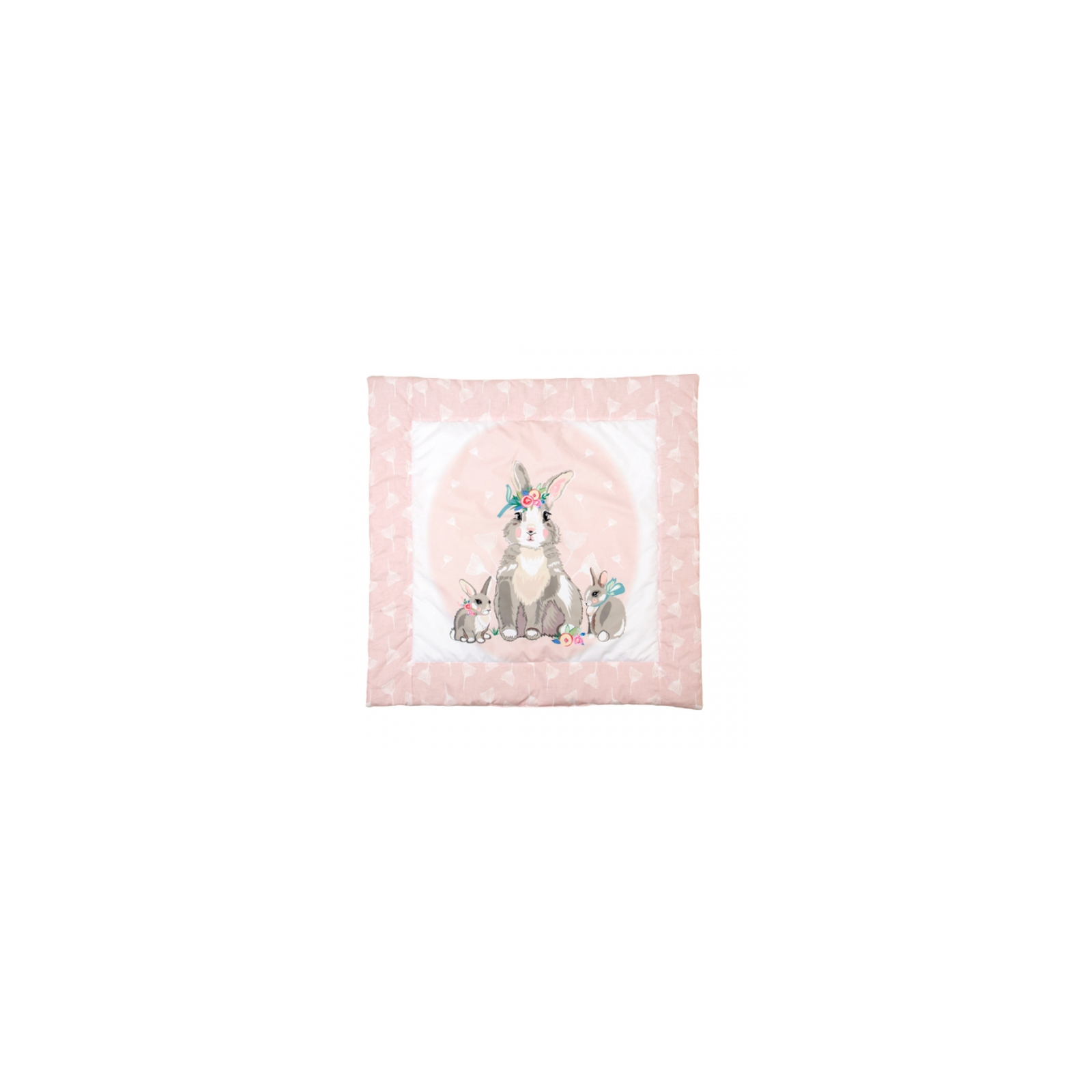 Пеленальний матрацик Верес Кокон з пледом Summer Bunny pink (450.06) зображення 4