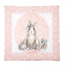 Пеленальный матрасик Верес Кокон с пледом Summer Bunny pink (450.06) изображение 4