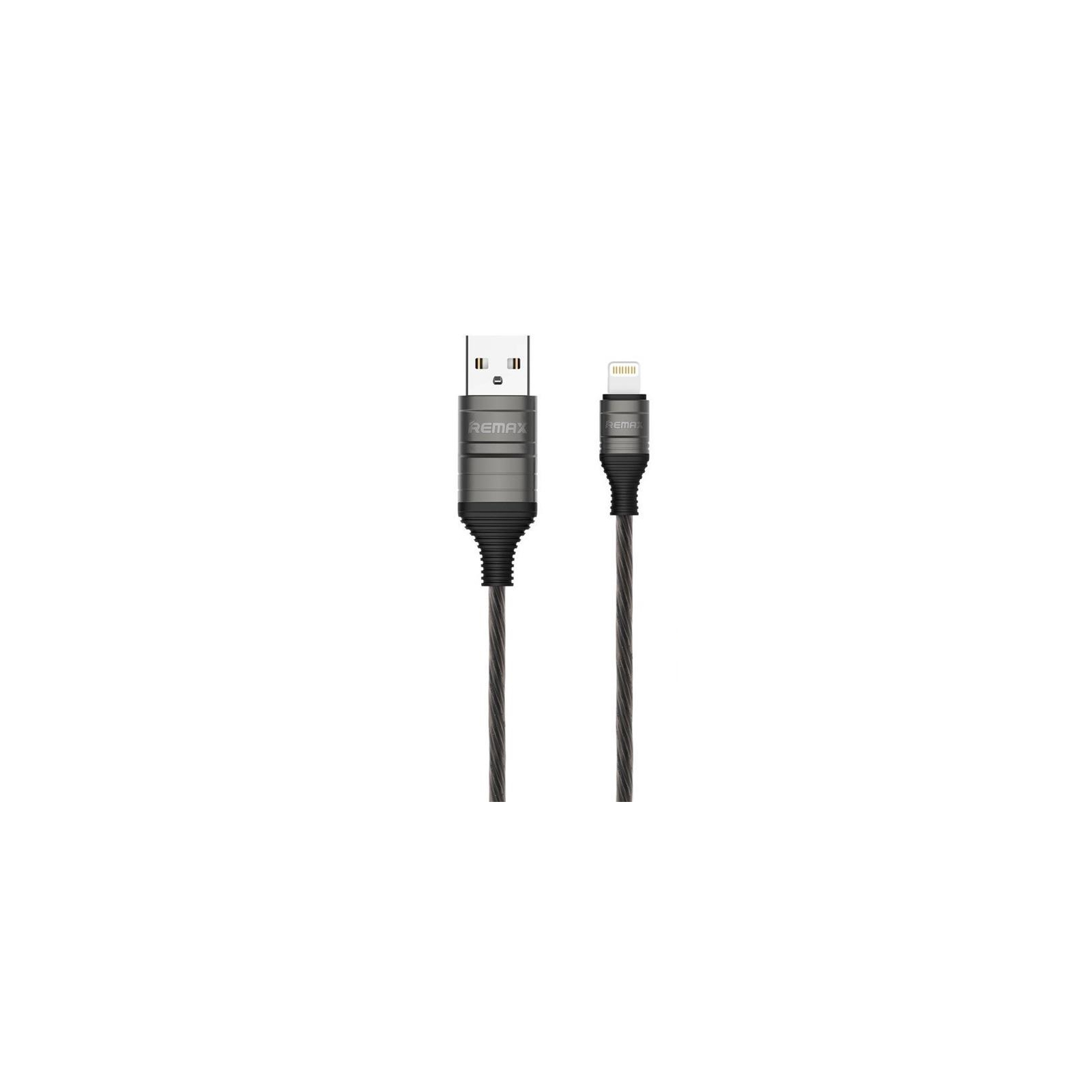 Дата кабель USB 2.0 AM to Lightning 1.0m EL Remax (RC-130I-BLACK)