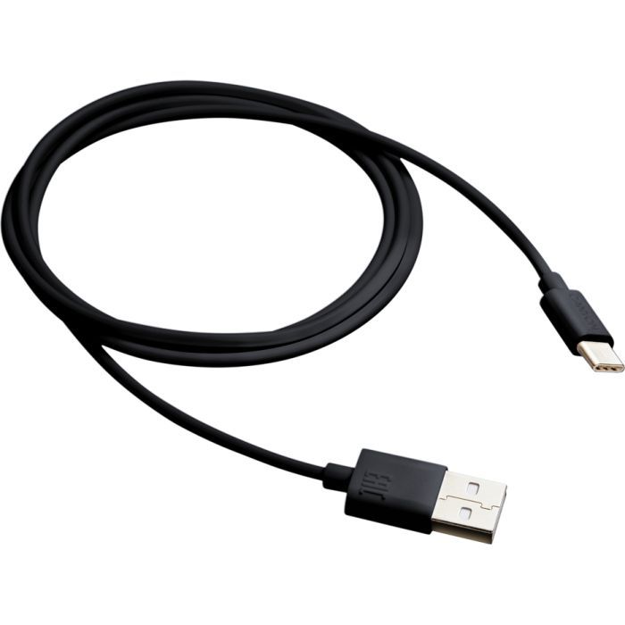 Дата кабель USB 2.0 AM to USB-C 1.0m black Canyon (CNE-USBC1B)