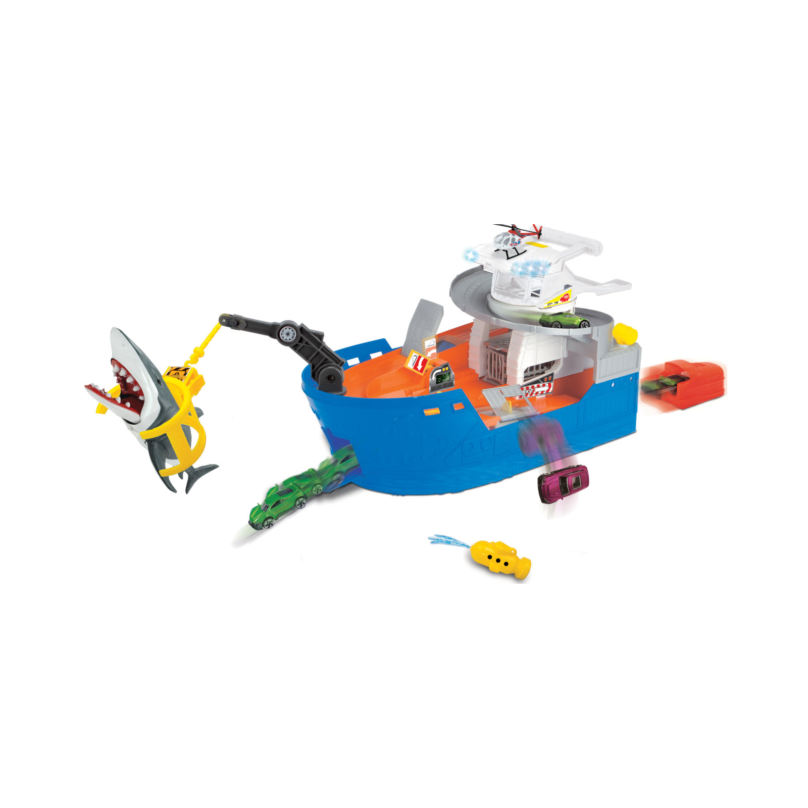 Ігровий набір Dickie Toys Катер з шлюпкою Полювання на акул (3779001) зображення 2