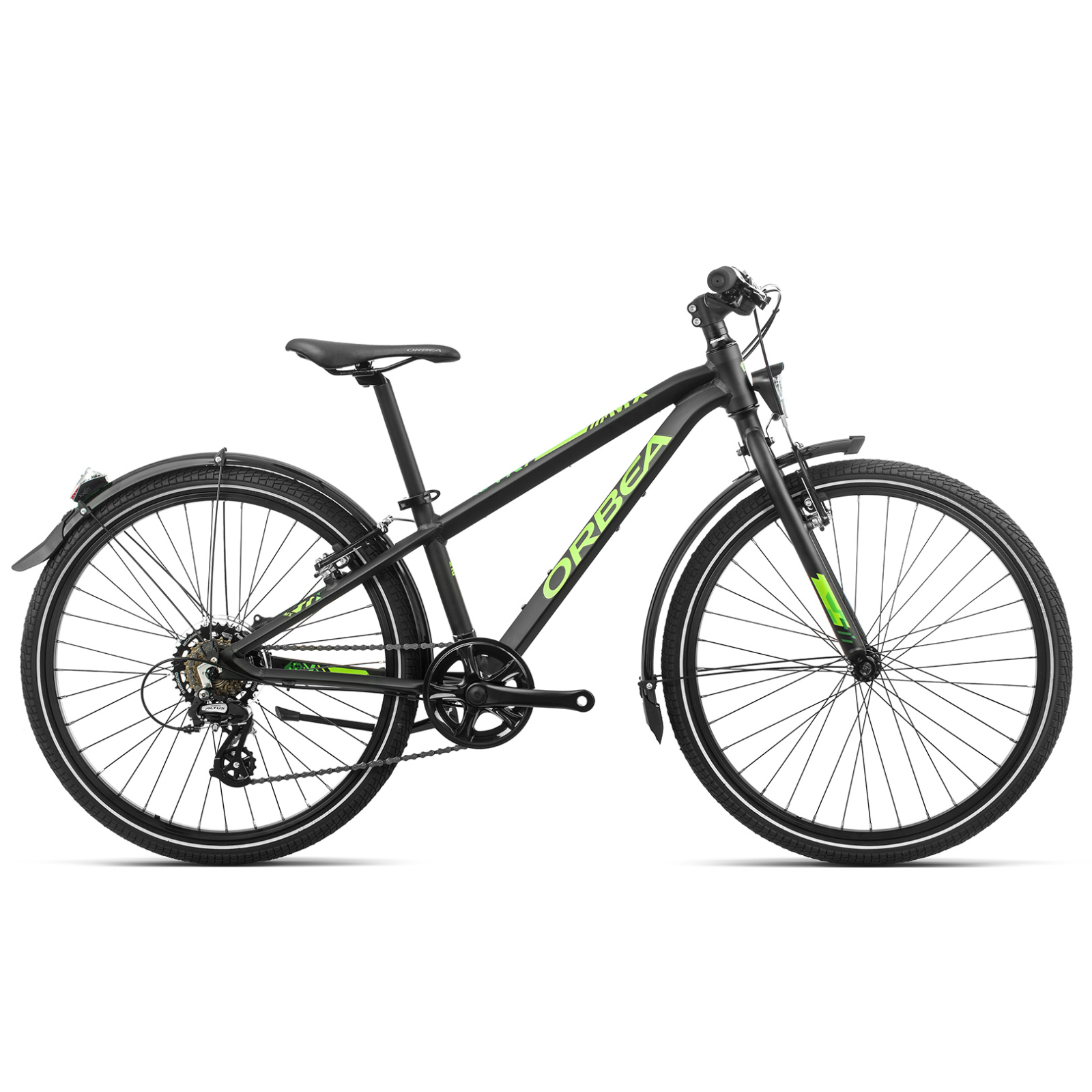 Детский велосипед Orbea MX 24 Park 2020 Black-Green (K01824JW)