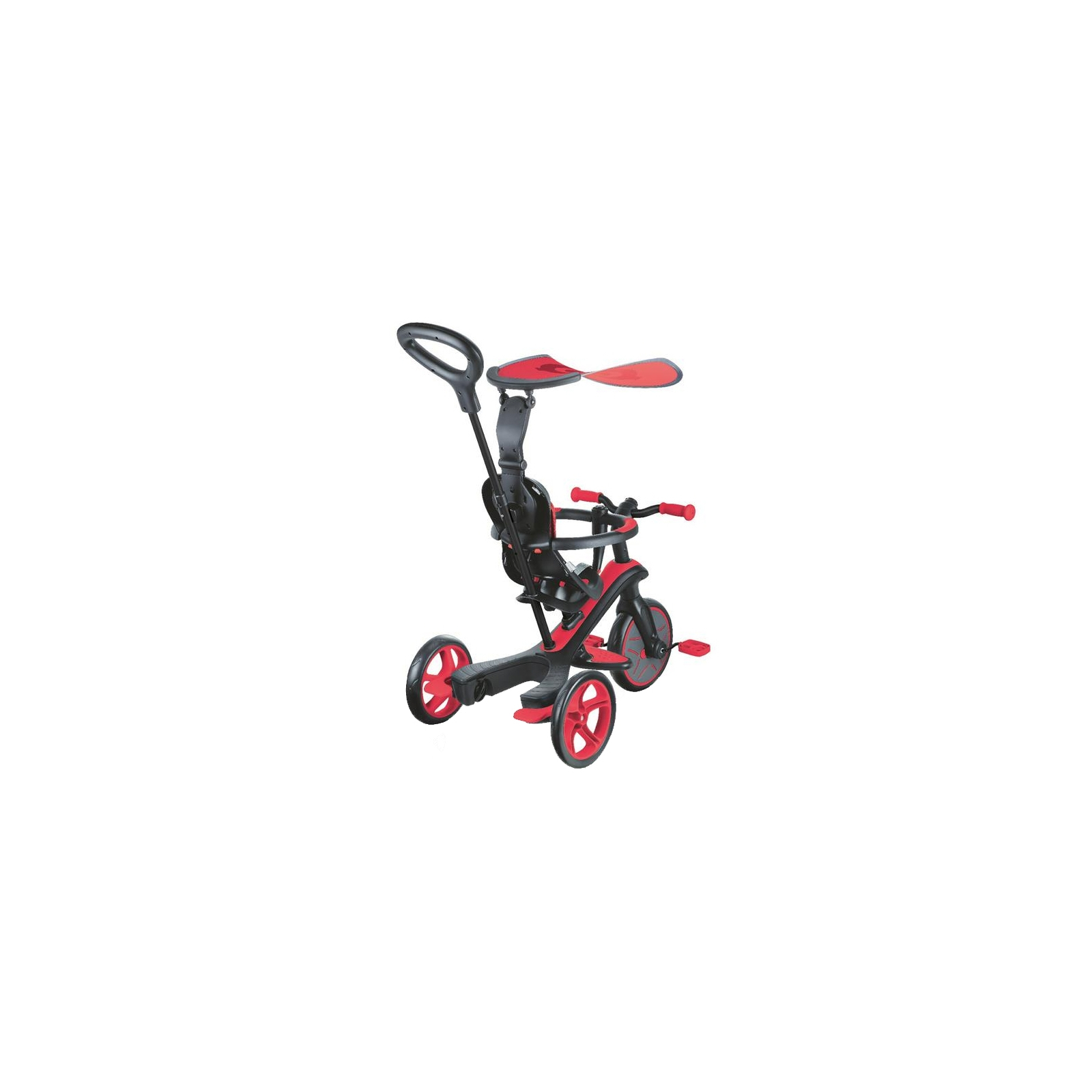 Детский велосипед Globber EXPLORER TRIKE 4в1 красный (632-102) изображение 2