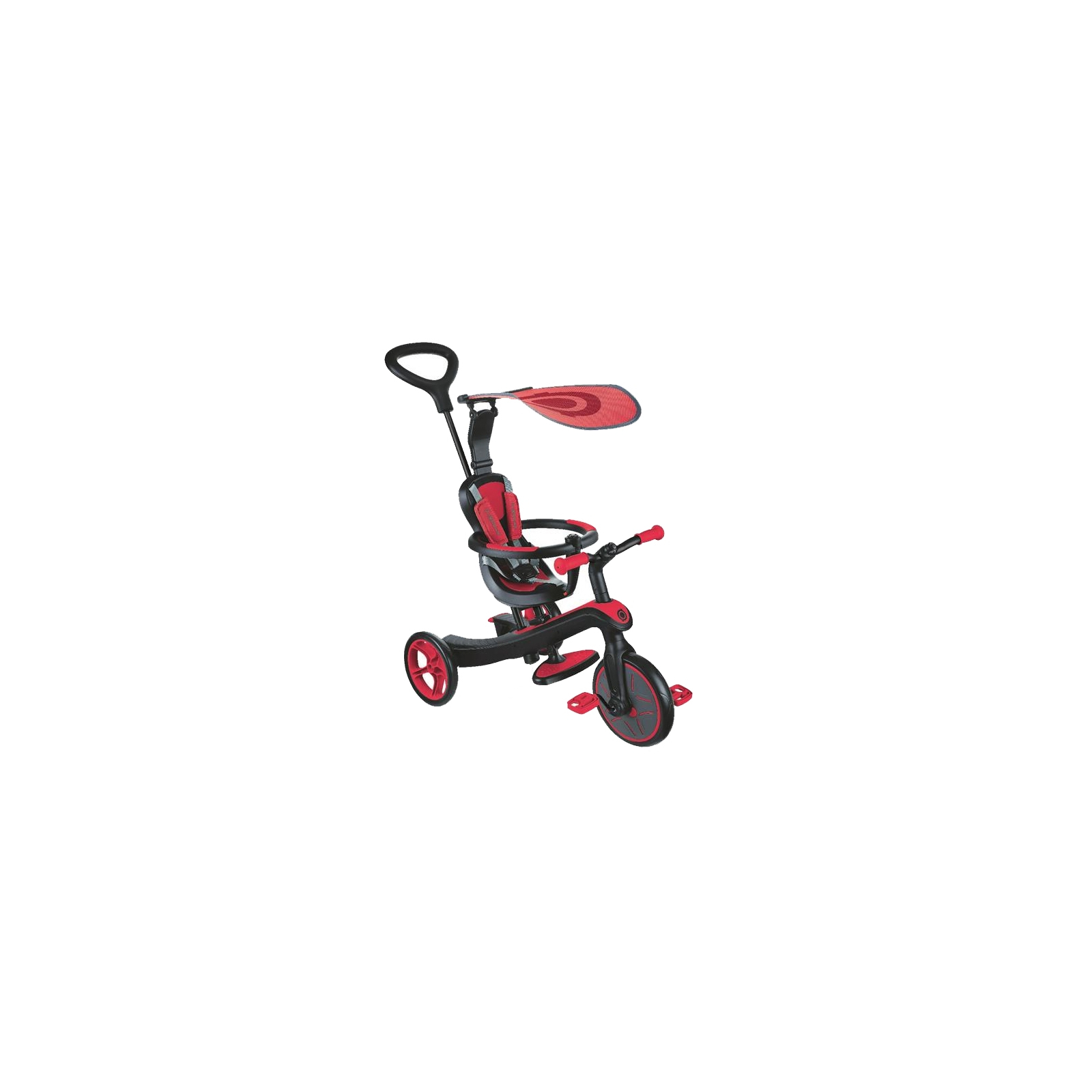 Детский велосипед Globber EXPLORER TRIKE 4в1 красный (632-102)