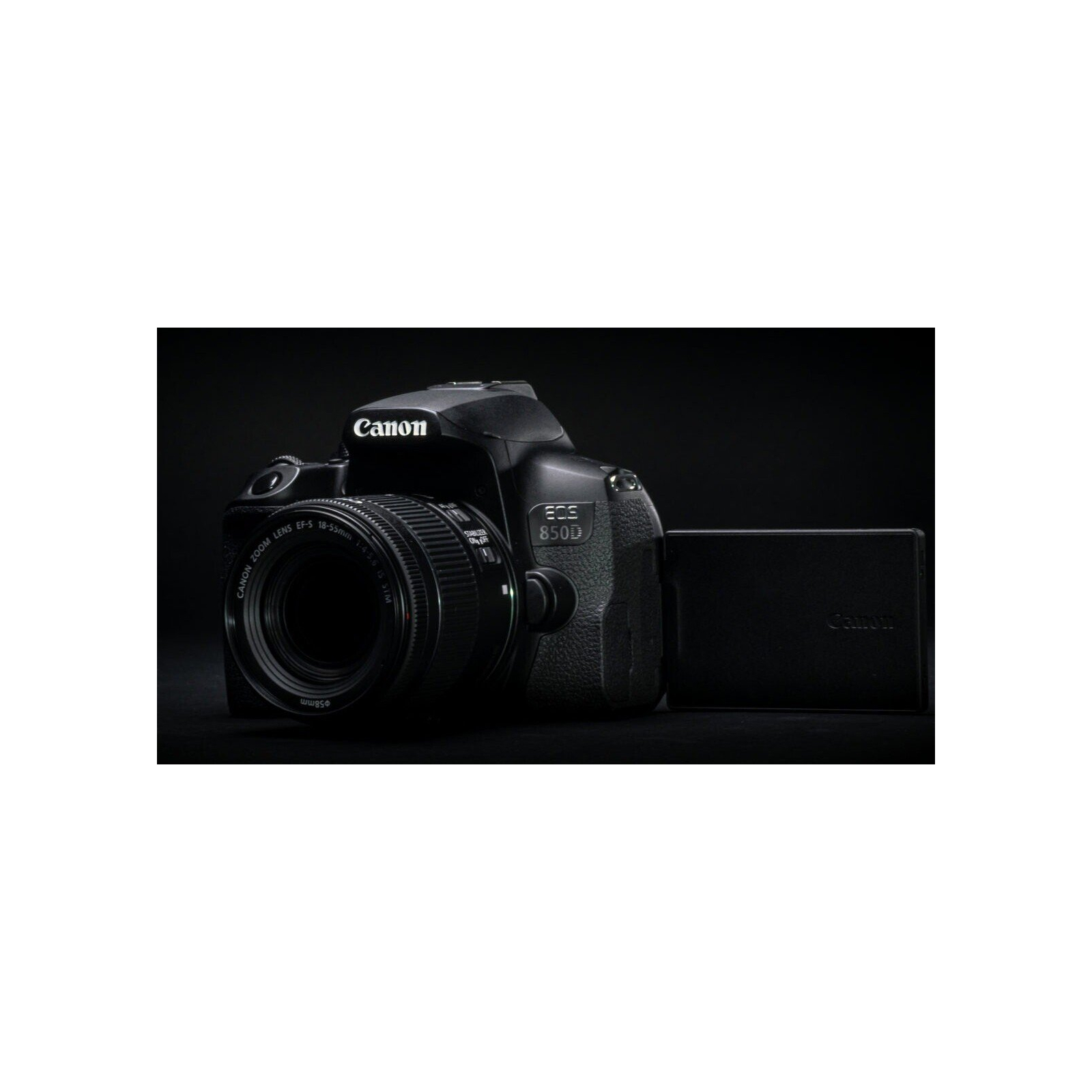 Цифровий фотоапарат Canon EOS 850D kit 18-55 IS STM Black (3925C016) зображення 6