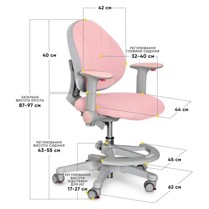 Детское кресло Evo-kids Mio-KZ (Y-407 KZ) изображение 4