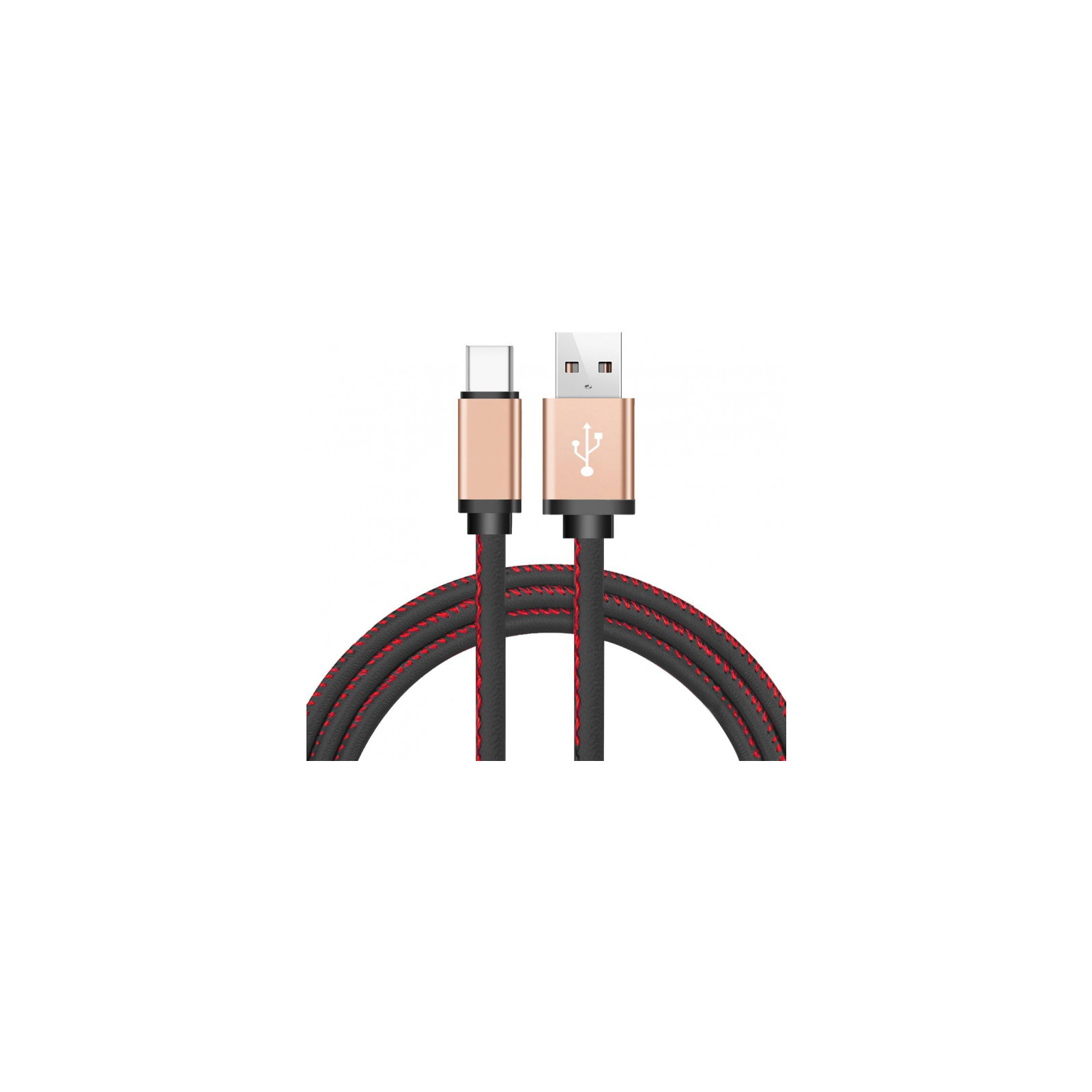 Дата кабель USB 2.0 AM to Type-C 1.0m leather black XoKo (SC-115a-BK)